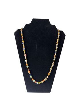 Colleen Lopez Multicolor Gold Beaded Necklace One Size